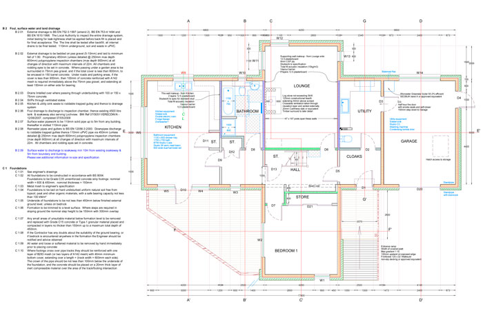 A range of services from Tom McCardel Associates Architects in Argyll, Scotland