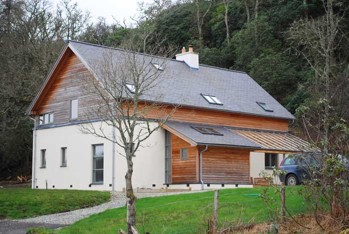 New house by Tom McCardel Associates Architects in Argyll, Scotland